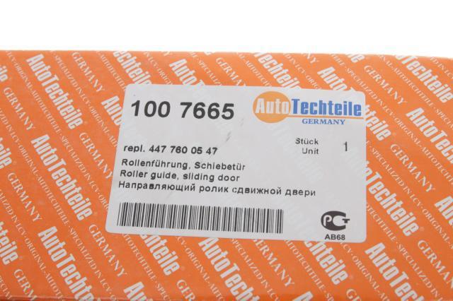 Купити 1007665 Autotechteile Ролик двері бічної/зсувної, правий центральний