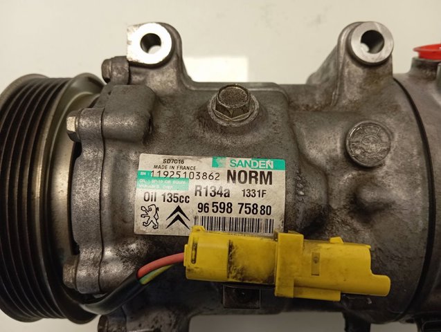 Муфта компресора кондиціонера Peugeot/Citroen 9825868180 ціна, від 22.14 USD