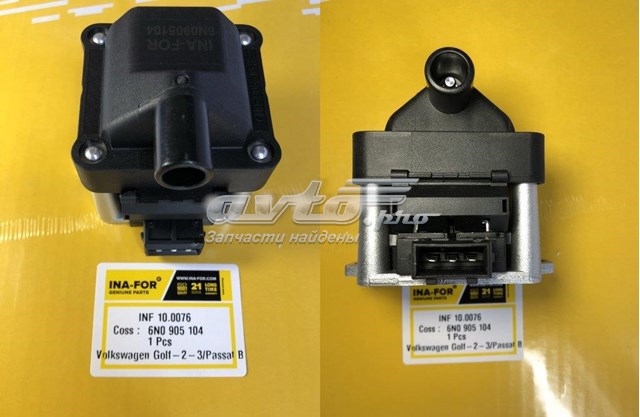 Котушка запалювання InA-For INF100076 ціна, від 24.72 USD