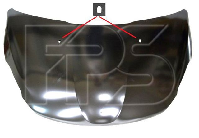 Капот FPS FP5426280 ціна, від 160.11 USD