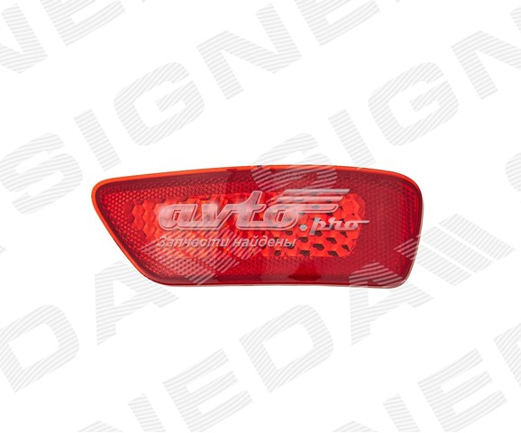 Катафот (відбивач) заднього бампера, правий ZCR1605R Signeda
