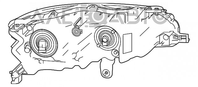 Фара ліва 260606CA5B Nissan/Infiniti
