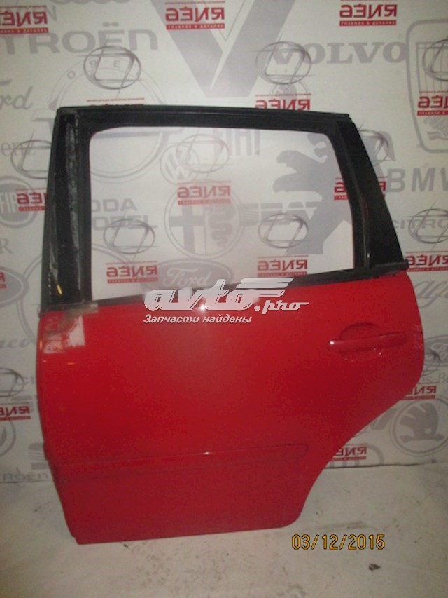  Двері задні, ліві Volkswagen Polo 4