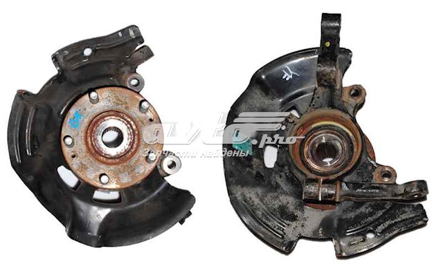 517163R010 Hyundai/Kia Цапфа - поворотний кулак передній, правий