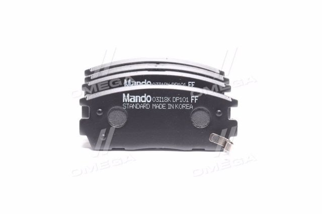 Задні гальмівні колодки Mando MPD29 ціна, від 17.00 USD