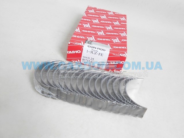 R733A025 Taiho Вкладиші коленвала, шатунні, комплект, 1-й ремонт (+0,25)