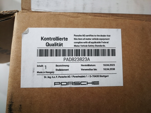 Porsche PAD823823A ціна, від 200.76 USD