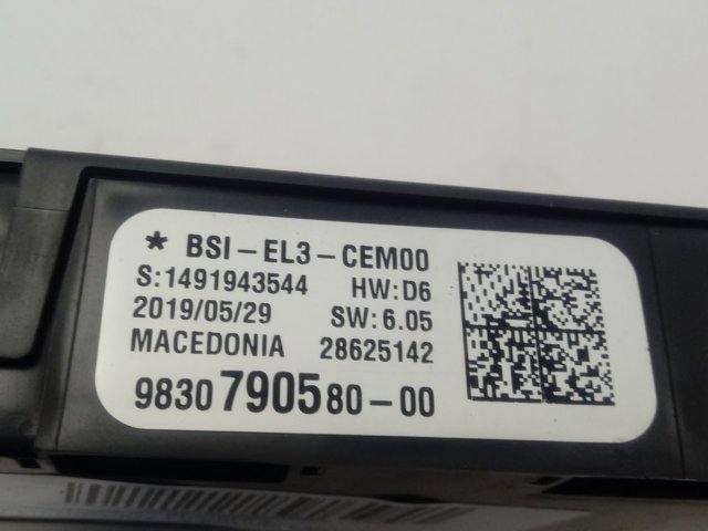  Peugeot/Citroen 9830790580