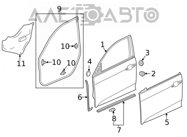  72328TBAA01 Honda