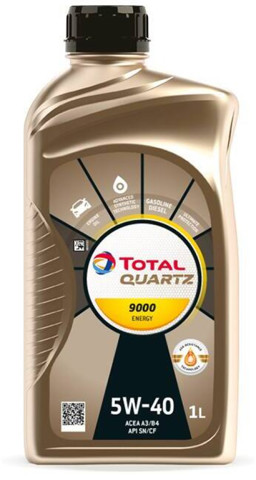 Олива Total 5W40Q9000E1L ціна, від 10.68 USD