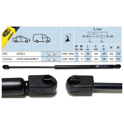 Амортизатор двері задньої Magneti Marelli GS0137 ціна, від 7.69 USD