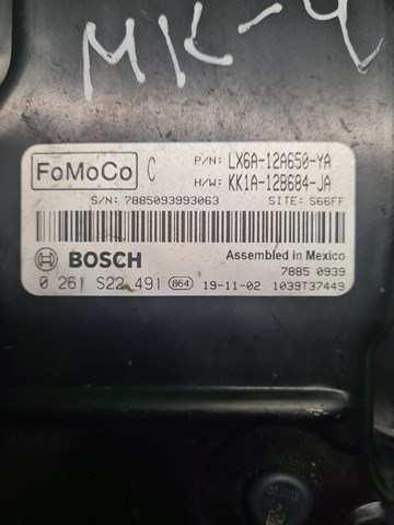 LX6A12A650YA Ford 