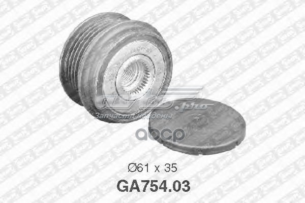 Інерційний шків NTN GA75403 ціна, від 22.54 USD