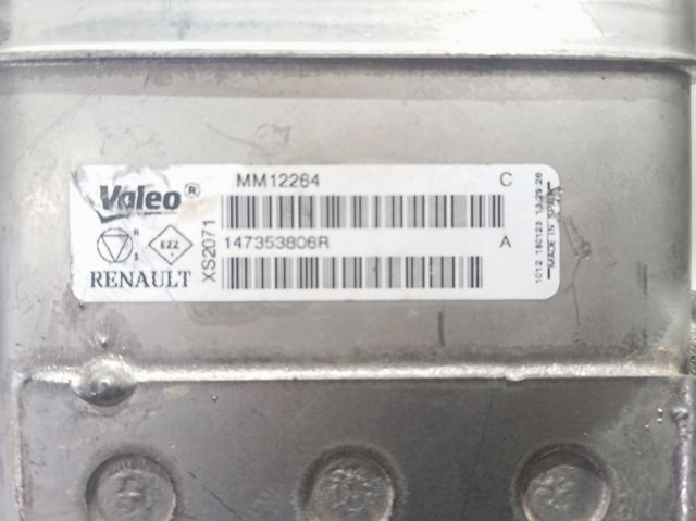 Радіатор системи рециркуляції ОГ Renault (RVI) 147353806R