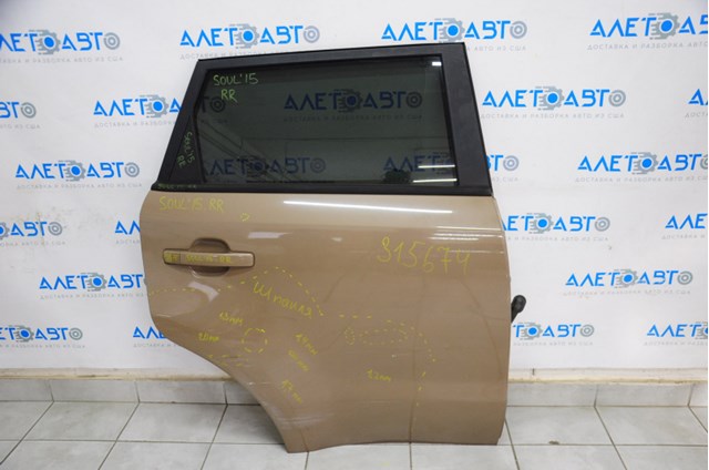 77004B2010 Hyundai/Kia Двері пасажирські задні праві