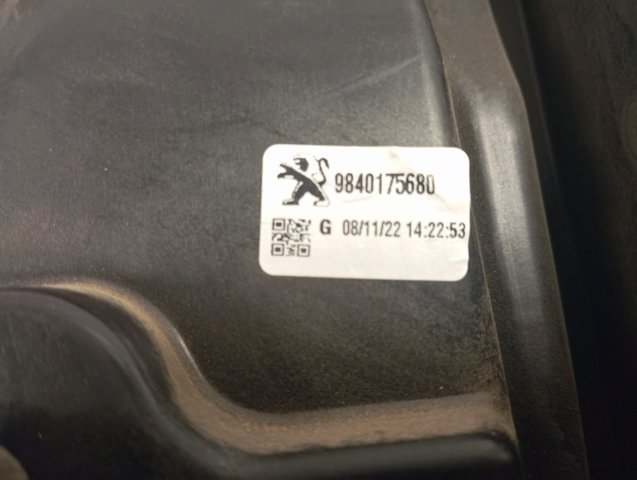 Механізм стеклопідйомника дверей передніх, лівих Peugeot/Citroen 9840175680
