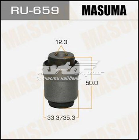 RU659 Masuma Сайлентблок задньої тяги