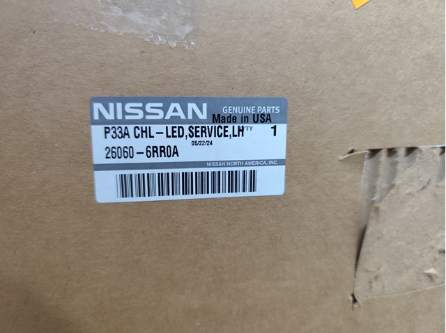 Фара Nissan/Infiniti 260606RR0A ціна, від 193.92 USD
