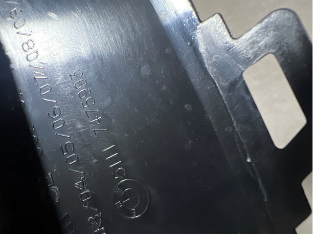 Купити 51117475993 BMW Молдинг переднього бампера, лівий