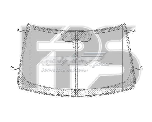 Автоскло Pilkington GS4303D13P ціна, від 630.91 USD