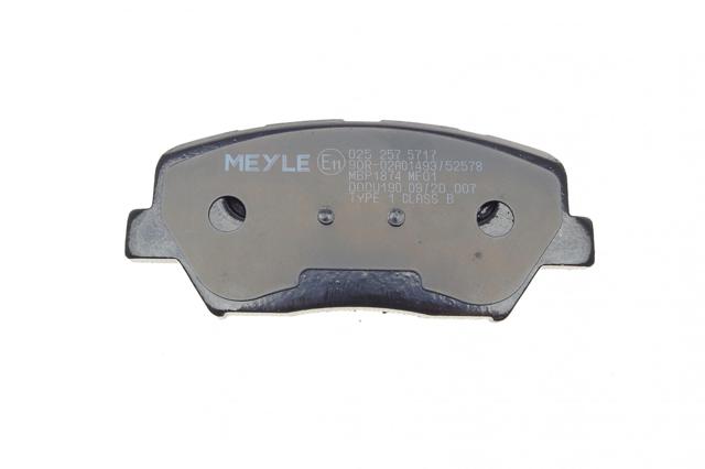 Гальмівні колодки Meyle 0252575717 ціна, від 28.09 USD