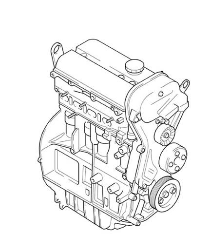 Блок циліндрів двигуна Ford Focus 3 (CB8) (Форд Фокус)