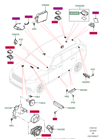  LR039647 Land Rover