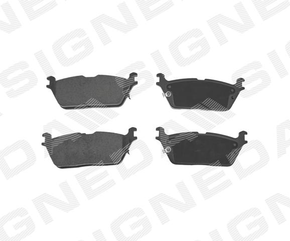 Задні гальмівні колодки Signeda BPDGR0006SET ціна, від 106.42 USD