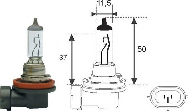Лампи Magneti Marelli 2549100000 ціна, від 6.85 USD