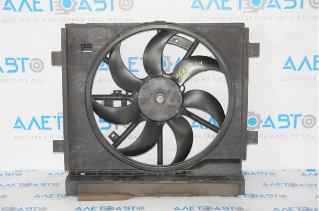 Купити 214819AP0A Nissan/Infiniti Дифузор радіатора охолодження, в зборі з двигуном і крильчаткою