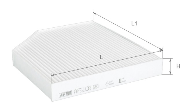 Фільтр повітряний обігрівача Alpha Filter AF5108 ціна, від 4.37 USD
