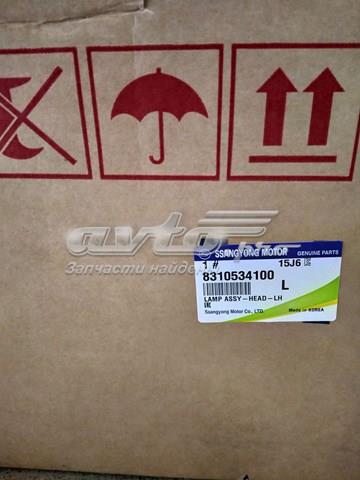 Фара Ssang Yong 8310534100