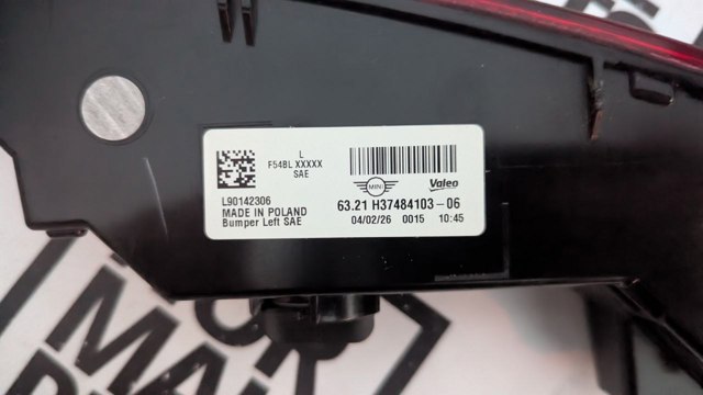 63217484103 BMW 