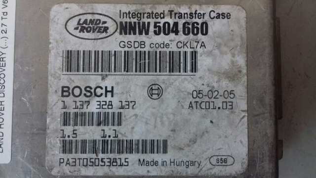 Модуль (ЕБУ) АКПП електронний 1137328137 Land Rover