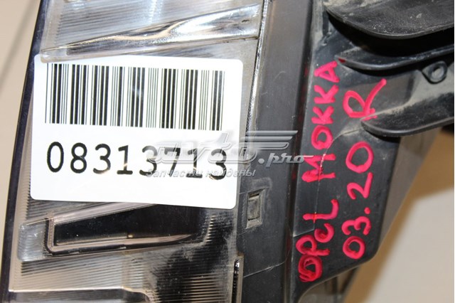 Фара права 95386946 Opel
