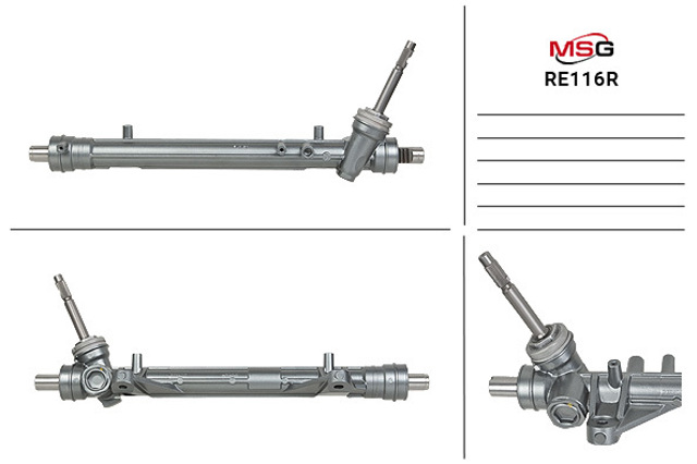 Управління рульове в зборі MSG Rebuilding RE116R ціна, від 194.35 USD