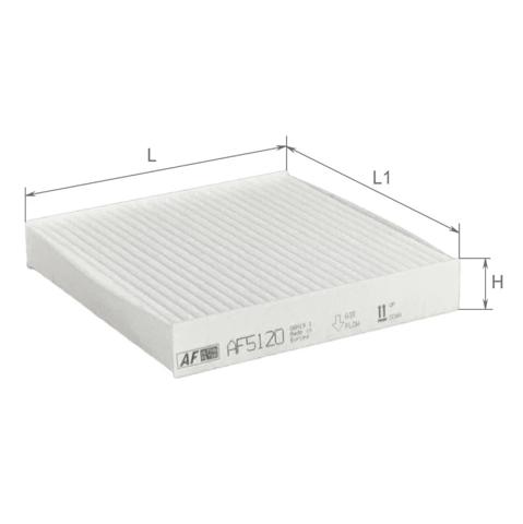 AF5120 Alpha Filter Внутрішньосалонний фільтр