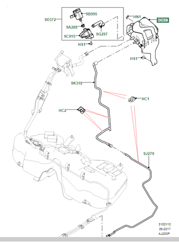 Купити LR092386 Land Rover 