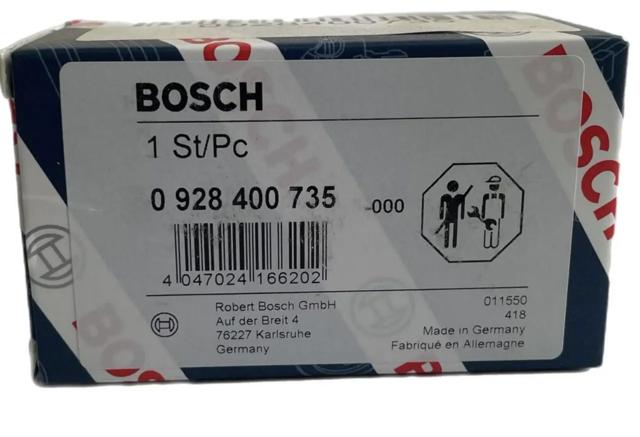 Клапан регулювання тиску, редукційний клапан ПНВТ 0928400735 Bosch