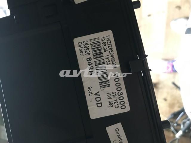 Приладова дошка-щиток приладів 2K0920842A VAG
