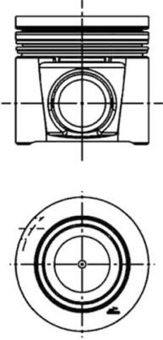 Поршень в зборі Mahle Original 007PI00150000 ціна, від 127.18 USD