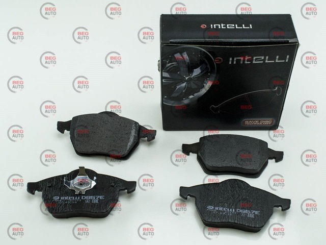 Гальмівні колодки Intelli D957E ціна, від 20.37 USD