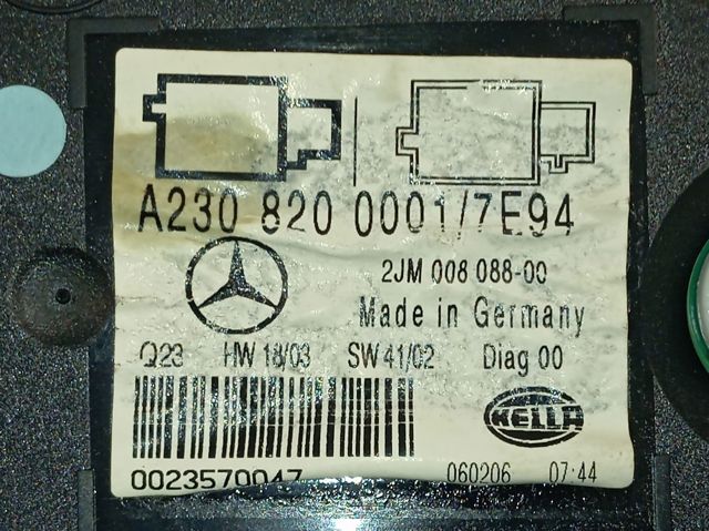 Mercedes A2308200001 ціна, від 43.75 USD