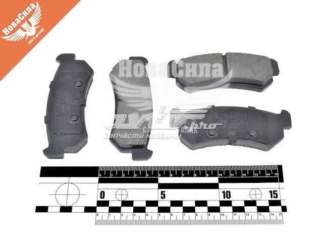 Задні гальмівні колодки Konner KPR1010 ціна, від 10.99 USD