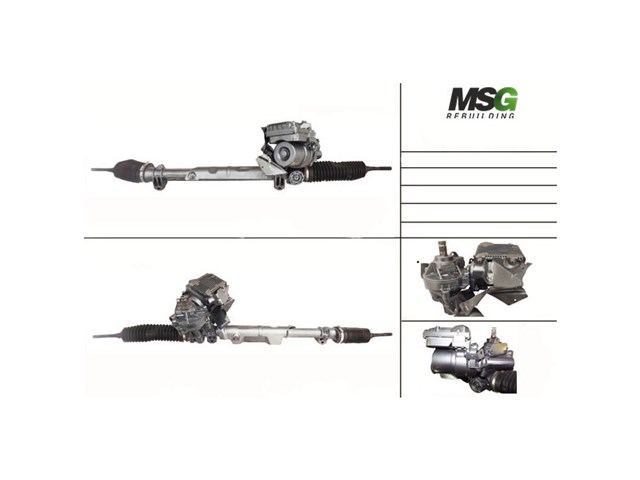 Купити ME243R MSG Rebuilding Рульова рейка