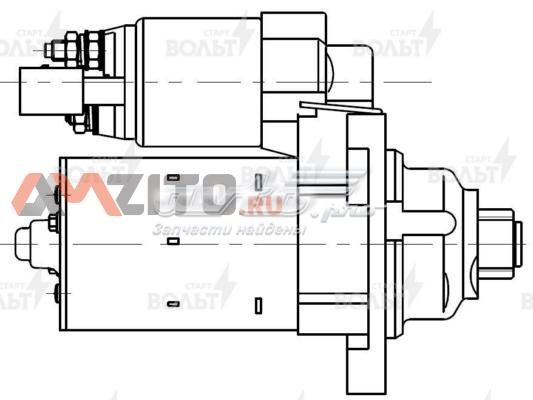 LST1803 STARTVOLT Стартер двигуна