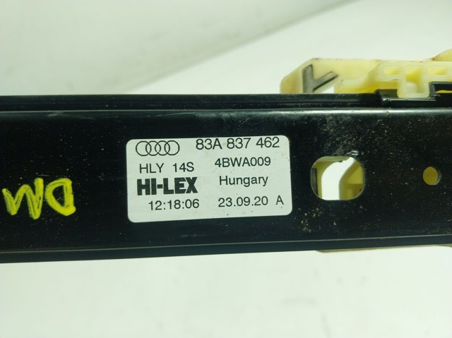  Механізм склопідіймача двері передньої, правої Audi Q3 