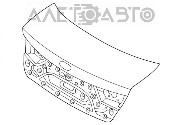 Купити 69200D5000 Hyundai/Kia Кришка багажника