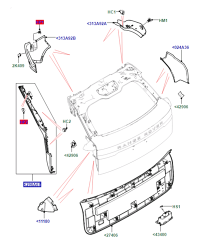  Land Rover LR110837 ціна, від 40.14 USD