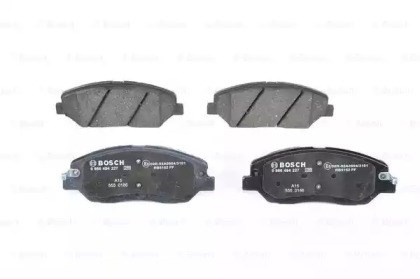 Купити 986494227 Bosch Колодки гальмівні передні, дискові